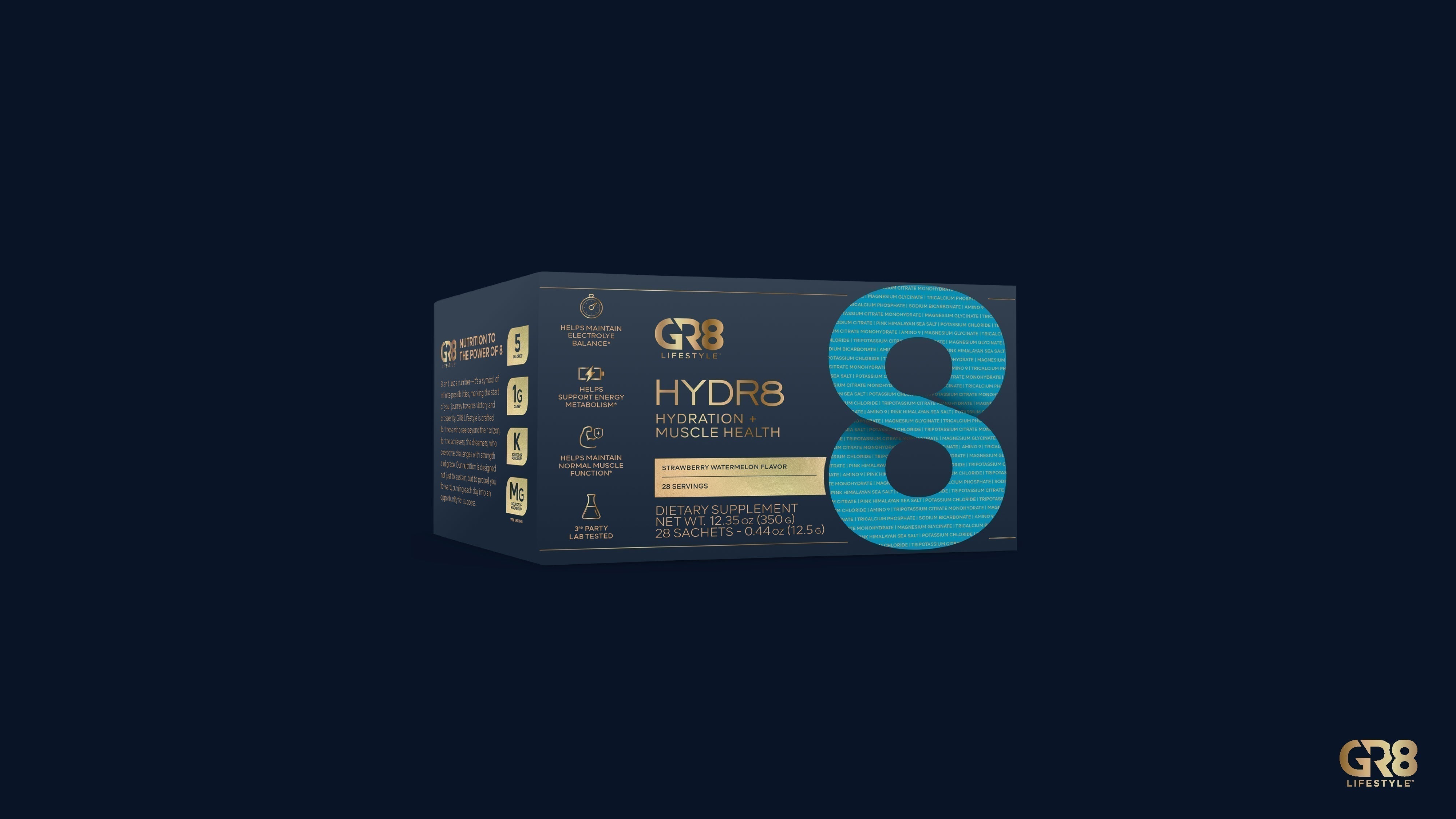 Introducing Hydr8—Science-Backed Hydration for Strength, Energy, and Recovery